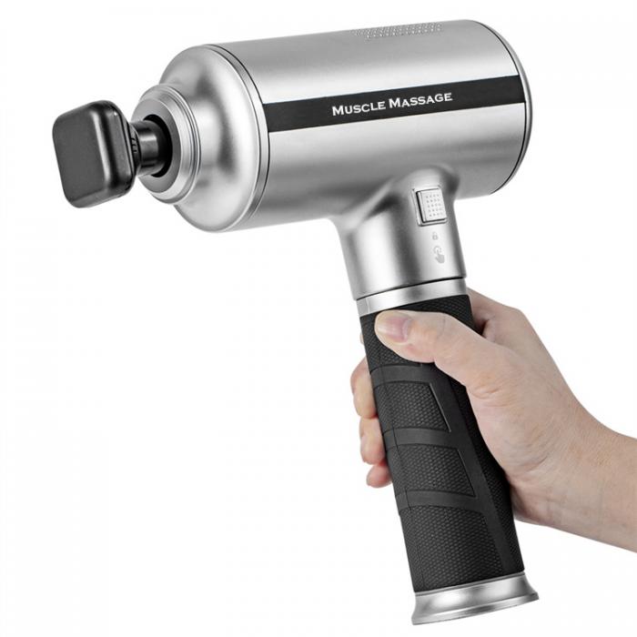 Massage gun with heating